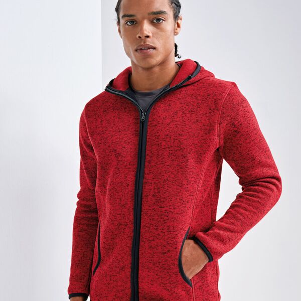 TriDri® Melange knit fleece jacket Thumbnail
