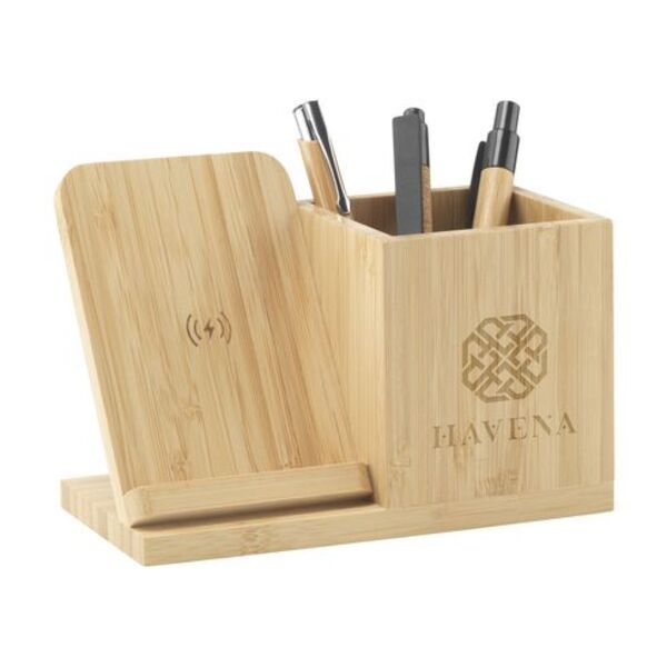Bamboo Boss 15W FSC-100% stand/pen holder Thumbnail