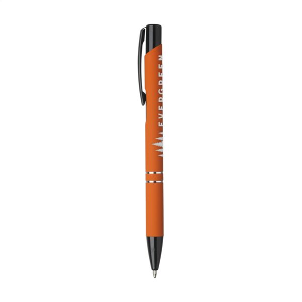 Ebony Rubberised pen Thumbnail