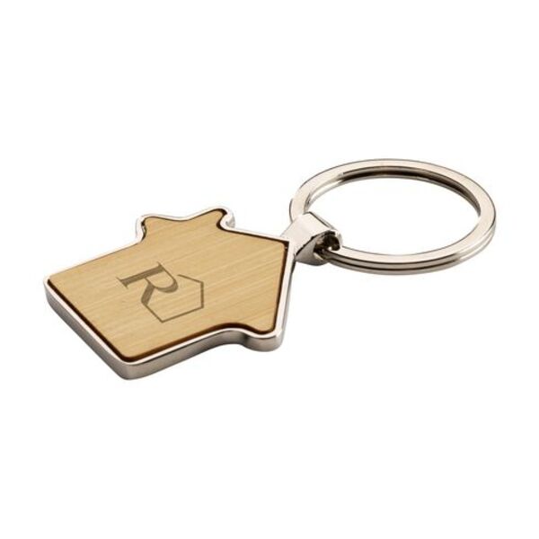 Casa bamboo keyring Thumbnail