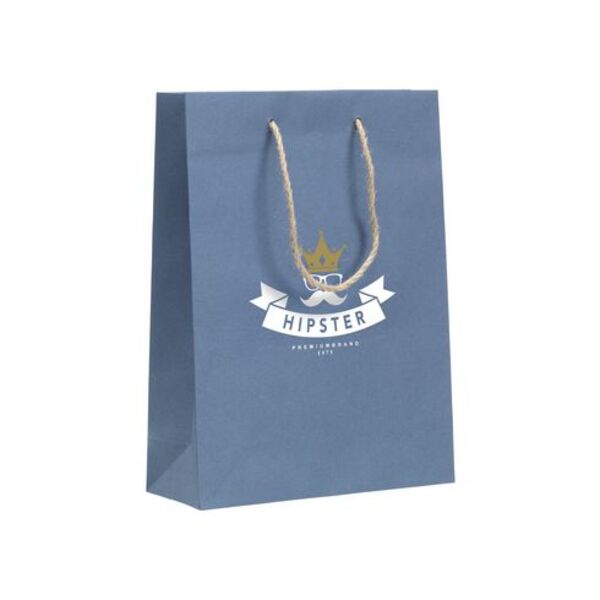 Leaf It Bag recycled with jeans fibres (180 g/m²) M Thumbnail
