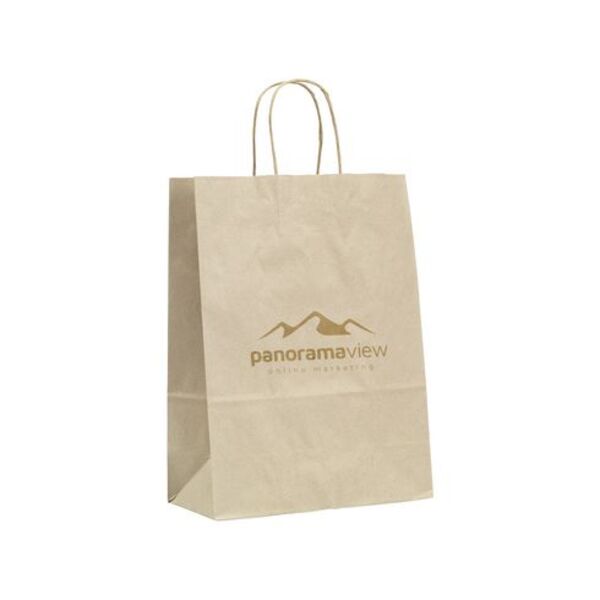 Leaf It Bag Wide recycled grass paper (90 g/m²) M Thumbnail