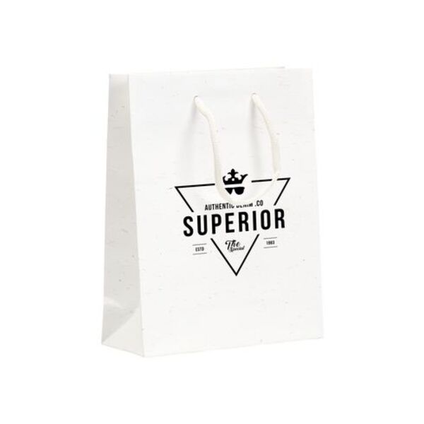 Leaf It Bag recycled with straw fibres (180 g/m²) S Thumbnail