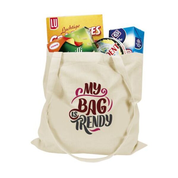 ShoppyBag (135g/m²) long handles cotton bag Thumbnail